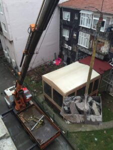 Moloz alımı ve atımı